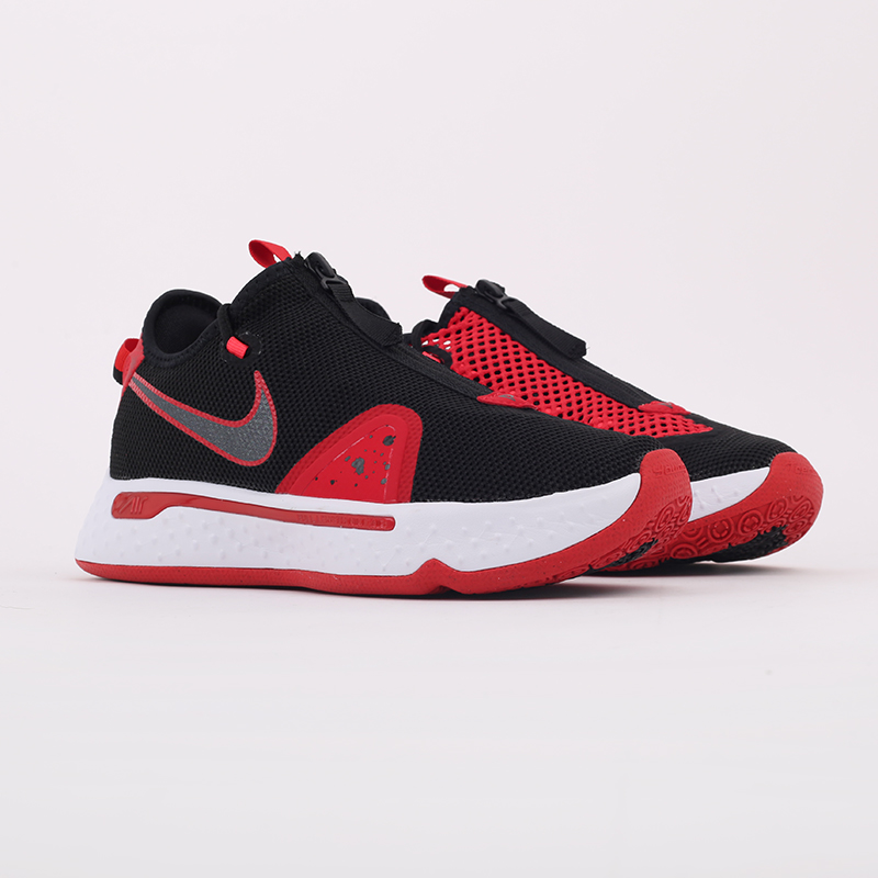 nike pg 4 black red