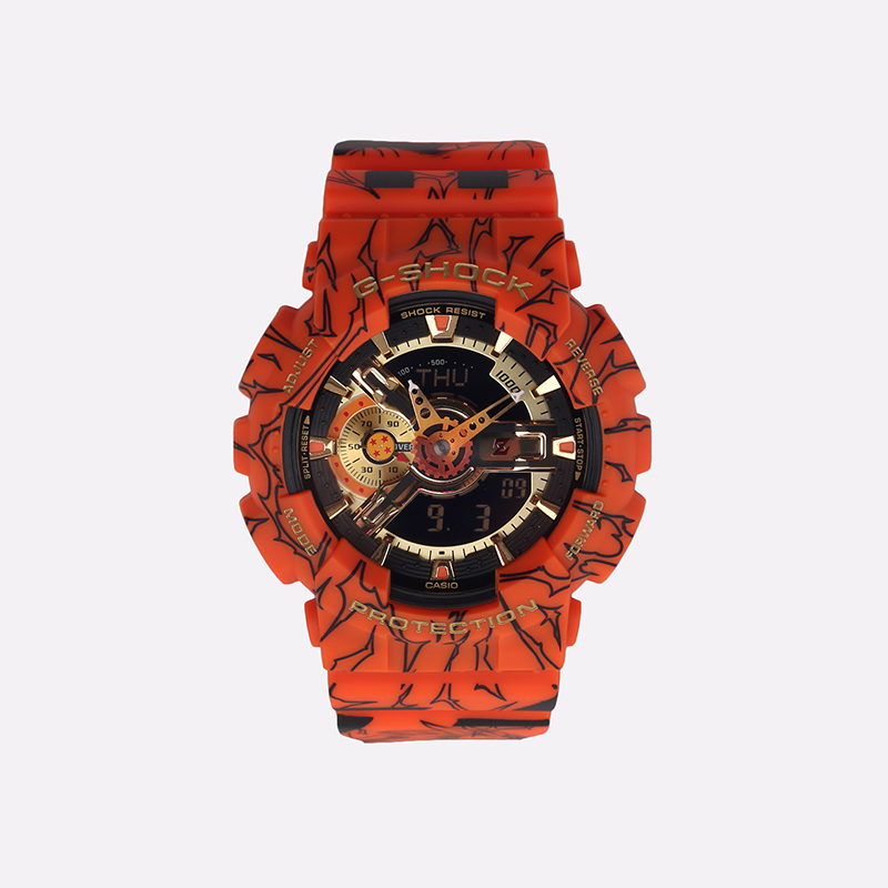  оранжевые часы Casio x Dragon Ball Z GA-110JDB-1A4ER - цена, описание, фото 1