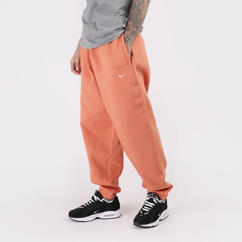 мужские оранжевые брюки Nike NikeLab Fleece Pants CW5460-863 - цена, описание, фото 1