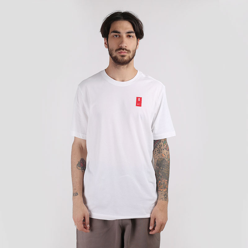 Мужская футболка Nike Dri-FIT Kyrie Logo (CV1061-100)  - цена, описание, фото 1