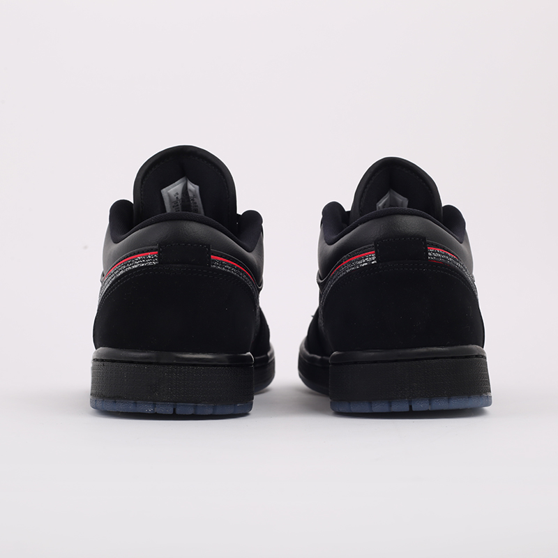 мужские черные кроссовки Jordan 1 Low SE CK3022-006 - цена, описание, фото 3