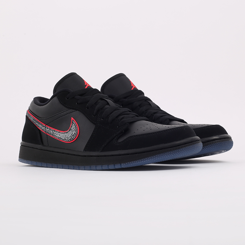 мужские черные кроссовки Jordan 1 Low SE CK3022-006 - цена, описание, фото 2