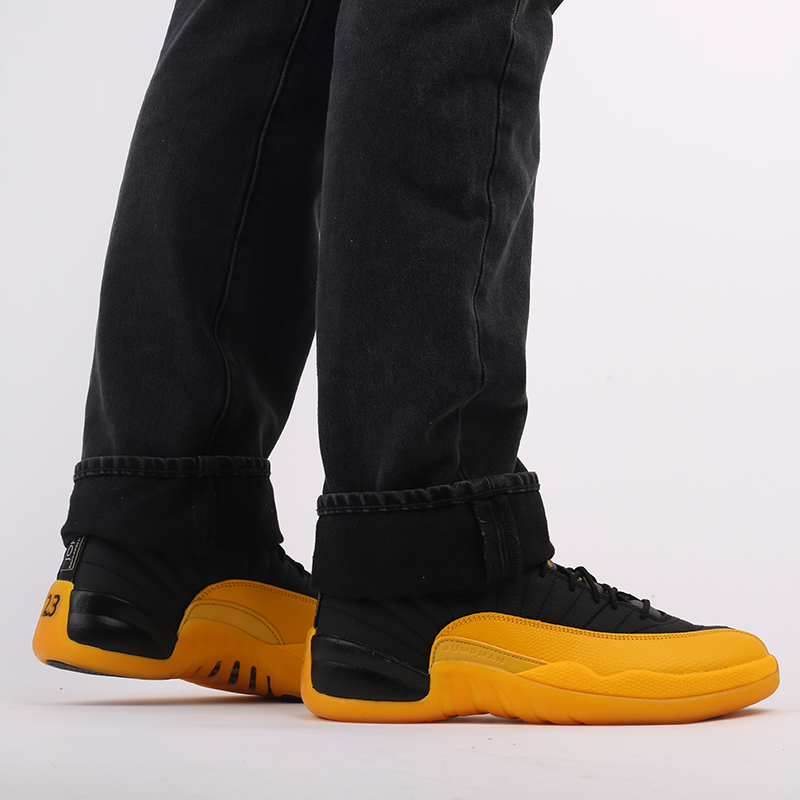 мужские черные кроссовки Jordan 12 Retro 130690-070 - цена, описание, фото 9