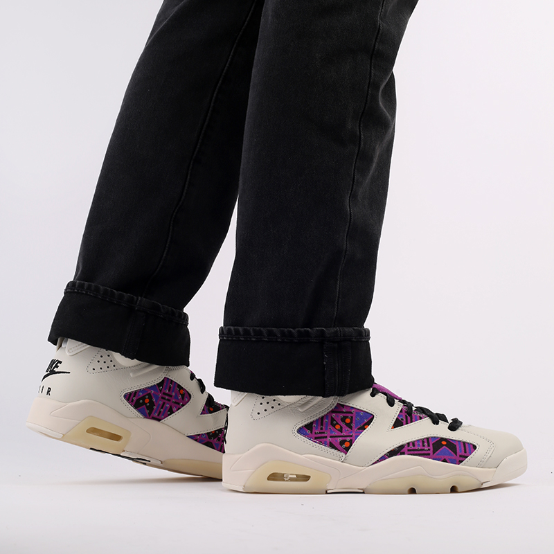 мужские бежевые кроссовки Jordan 6 Retro Q54 CZ4152-101 - цена, описание, фото 9