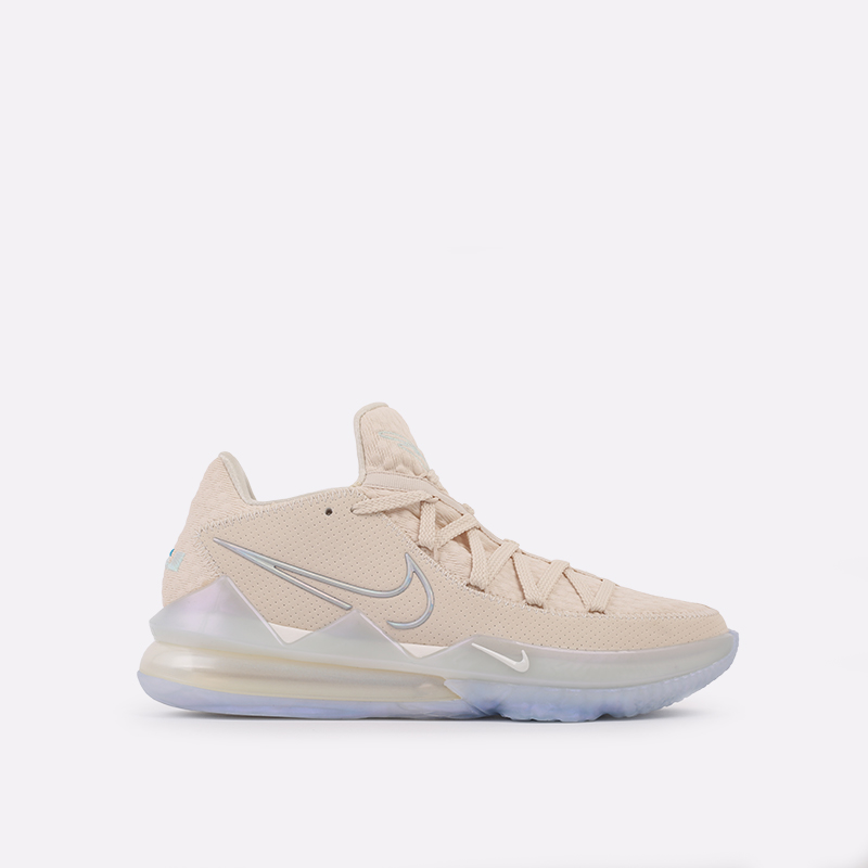 мужские бежевые баскетбольные кроссовки Nike Lebron XVII Low CD5007-200 - цена, описание, фото 1