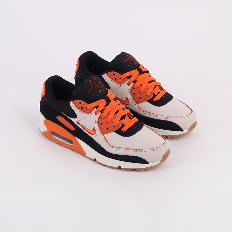 мужские бежевые кроссовки Nike Air Max 90 PRM CJ0611-100 - цена, описание, фото 3