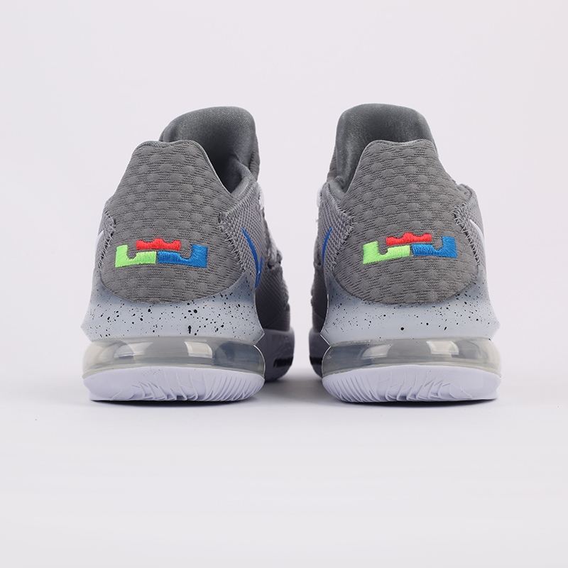  серые баскетбольные кроссовки Nike Lebron XVII Low CD5007-004 - цена, описание, фото 5