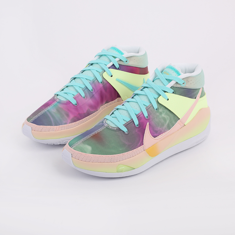 мужские разноцветные баскетбольные кроссовки Nike KD13 CI9948-602 - цена, описание, фото 7