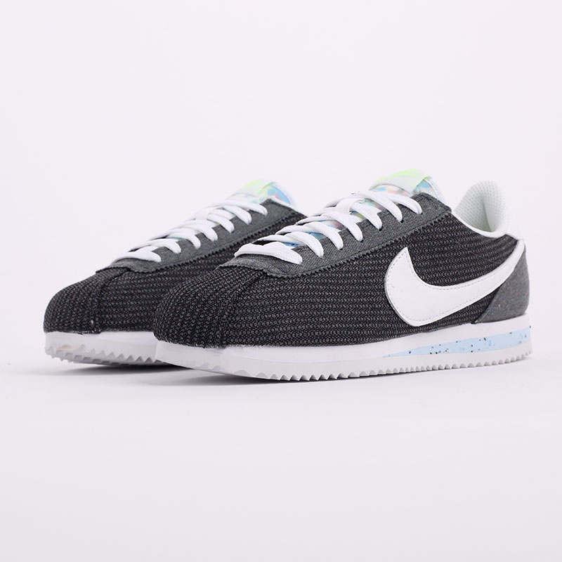 мужские серые кроссовки Nike Cortez Basic PRM CQ6663-001 - цена, описание, фото 2