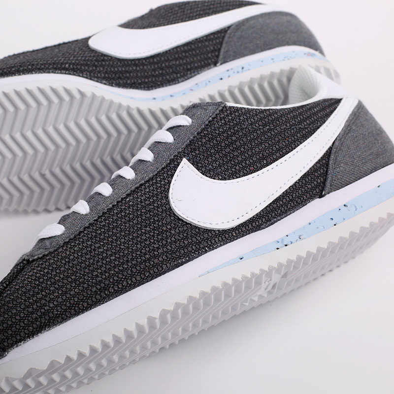 мужские серые кроссовки Nike Cortez Basic PRM CQ6663-001 - цена, описание, фото 7