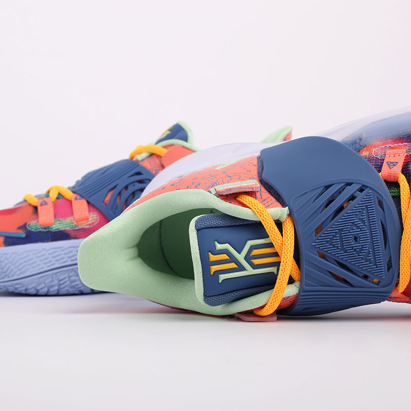 мужские разноцветные баскетбольные кроссовки Nike Kyrie Low 3 CJ1286-600 - цена, описание, фото 9