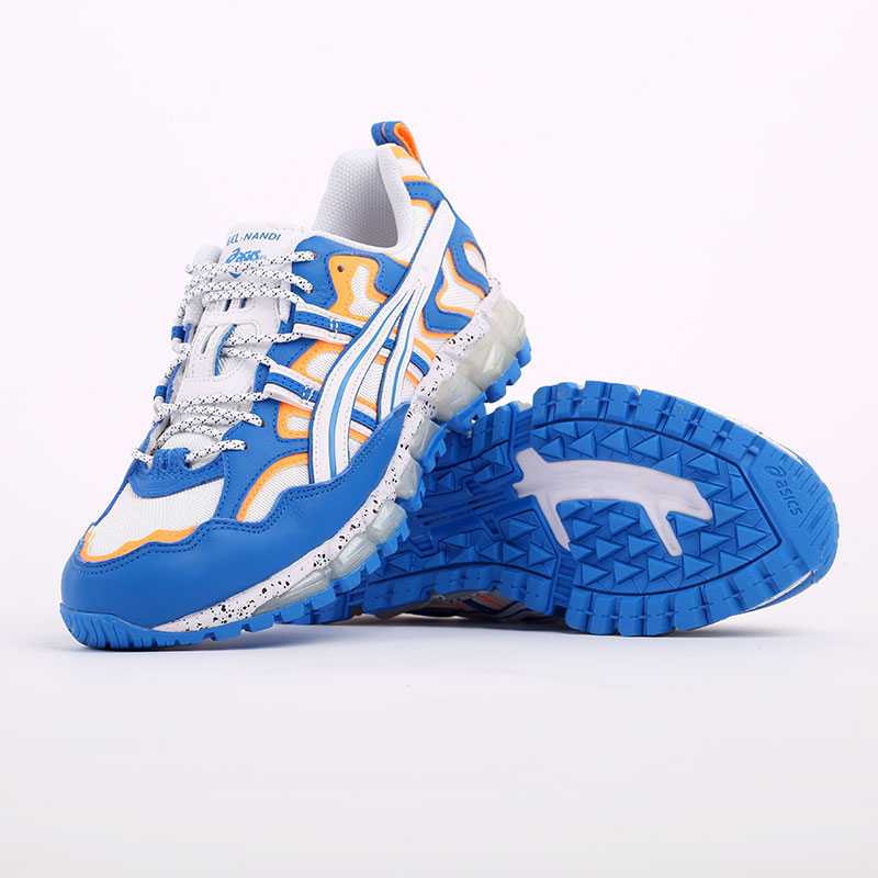 мужские синие кроссовки ASICS Gel-Nandi 360 1021A325-100 - цена, описание, фото 4