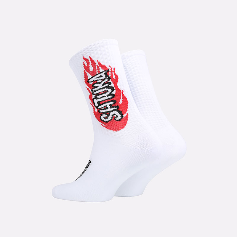 мужские белые носки Sneakerhead Shtuka Socks sa2020 - цена, описание, фото 2