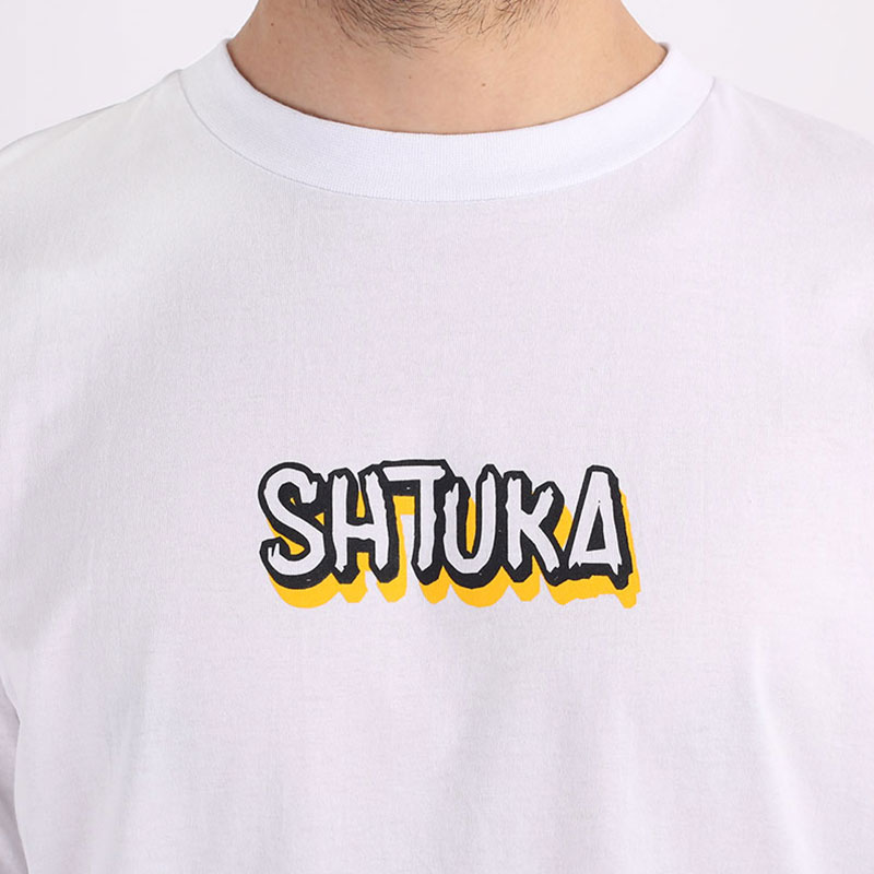 мужская белая футболка Sneakerhead Shtuka 1000 Sa-1000-white - цена, описание, фото 4