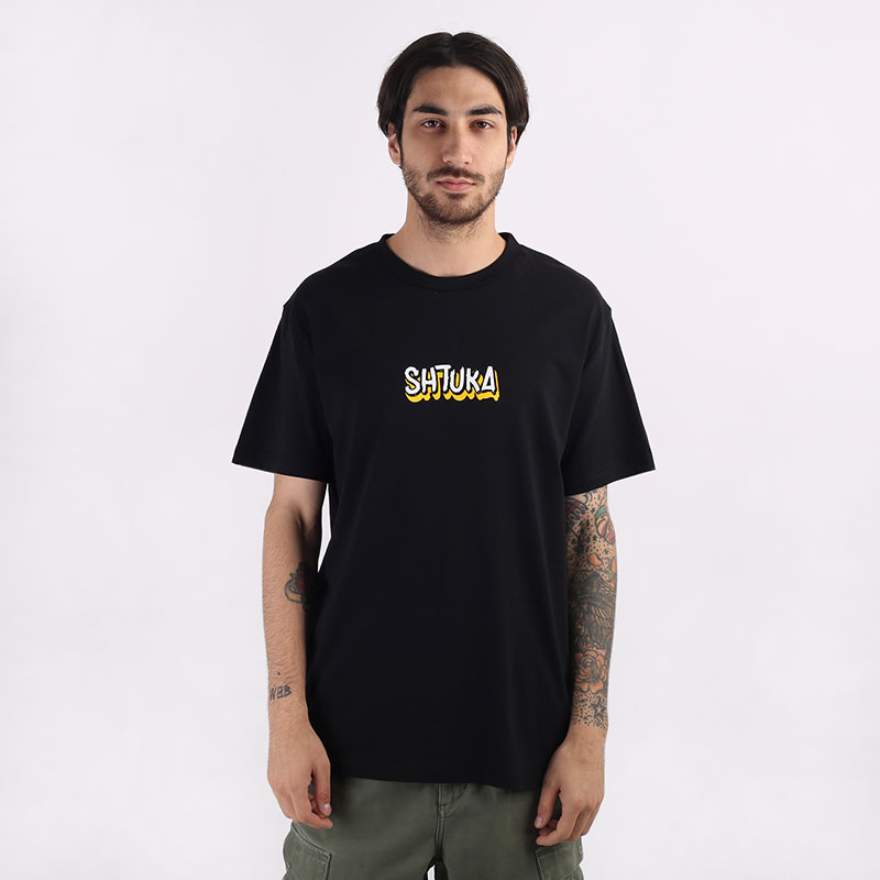 мужская черная футболка Sneakerhead Shtuka 1000 Sa-1000-black - цена, описание, фото 3