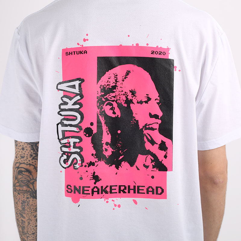 мужская белая футболка Sneakerhead Shtuka Rodman Sa-Rodman-white - цена, описание, фото 2