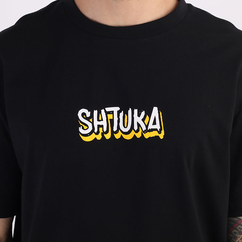 мужская черная футболка Sneakerhead Shtuka Puma Sa-puma-black - цена, описание, фото 4