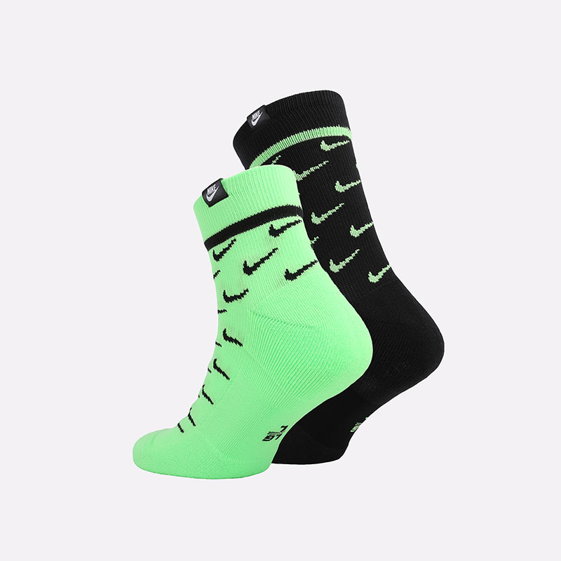 мужские черные носки Nike Sneakr Sox CK5607-902 - цена, описание, фото 2