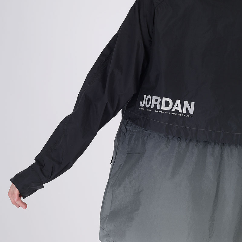 женская черная ветровка Jordan Windbreaker CU6319-010 - цена, описание, фото 7