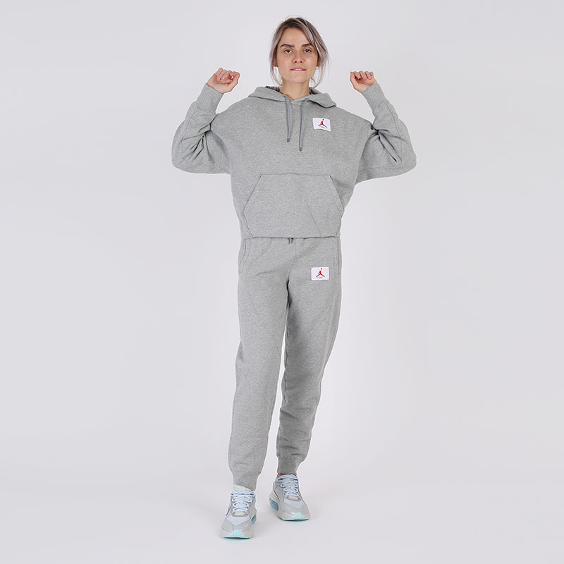 Женская толстовка Jordan Flight Fleece Pullover Hoodie (CV7737-063)  - цена, описание, фото 6