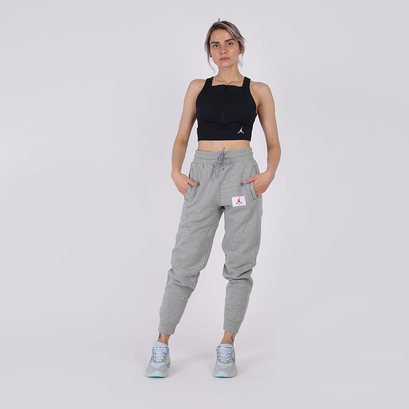 Женские брюки Jordan Flight Fleece (CV7795-063)  - цена, описание, фото 8