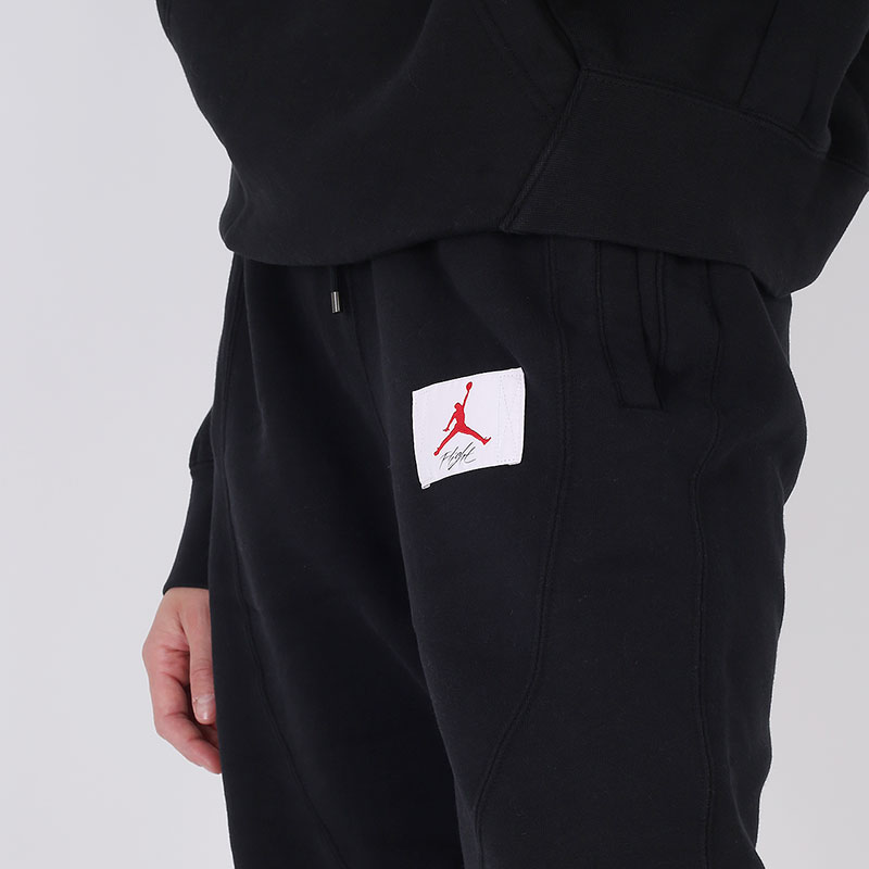 женские черные брюки Jordan Flight Fleece CV7795-010 - цена, описание, фото 3