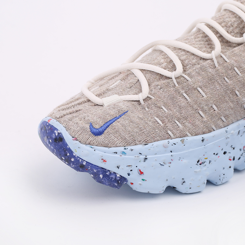 женские бежевые кроссовки Nike WMNS Space Hippie 04 CD3476-101 - цена, описание, фото 7