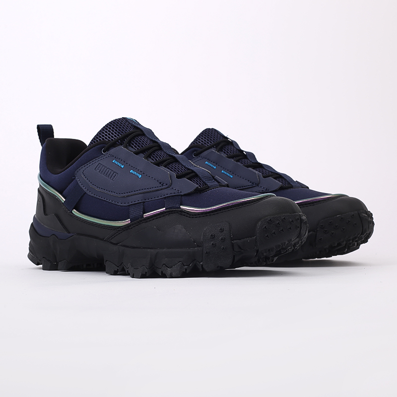 мужские синие кроссовки PUMA Trailfox Overland MTS IRD 37340901 - цена, описание, фото 2