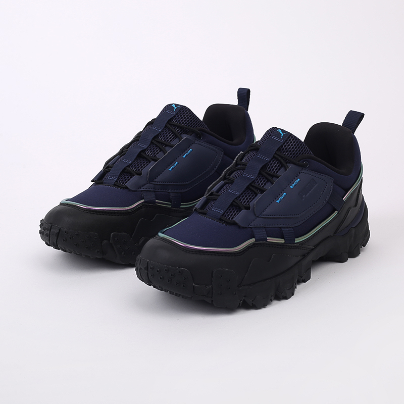 мужские синие кроссовки PUMA Trailfox Overland MTS IRD 37340901 - цена, описание, фото 6