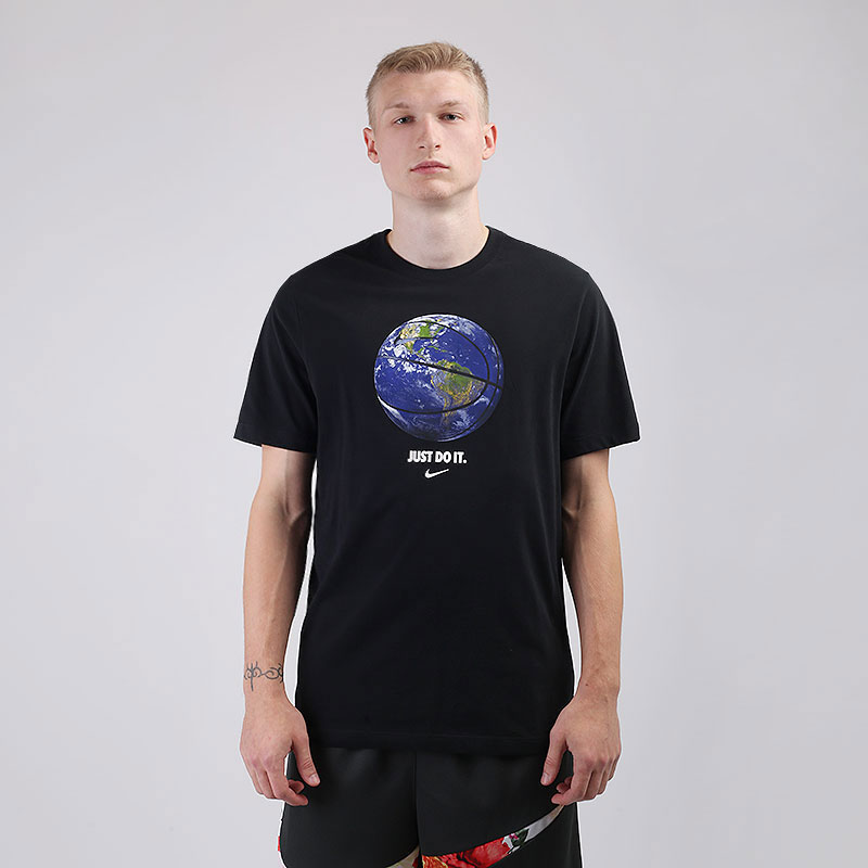 

Футболка Nike, Черный, World Ball
