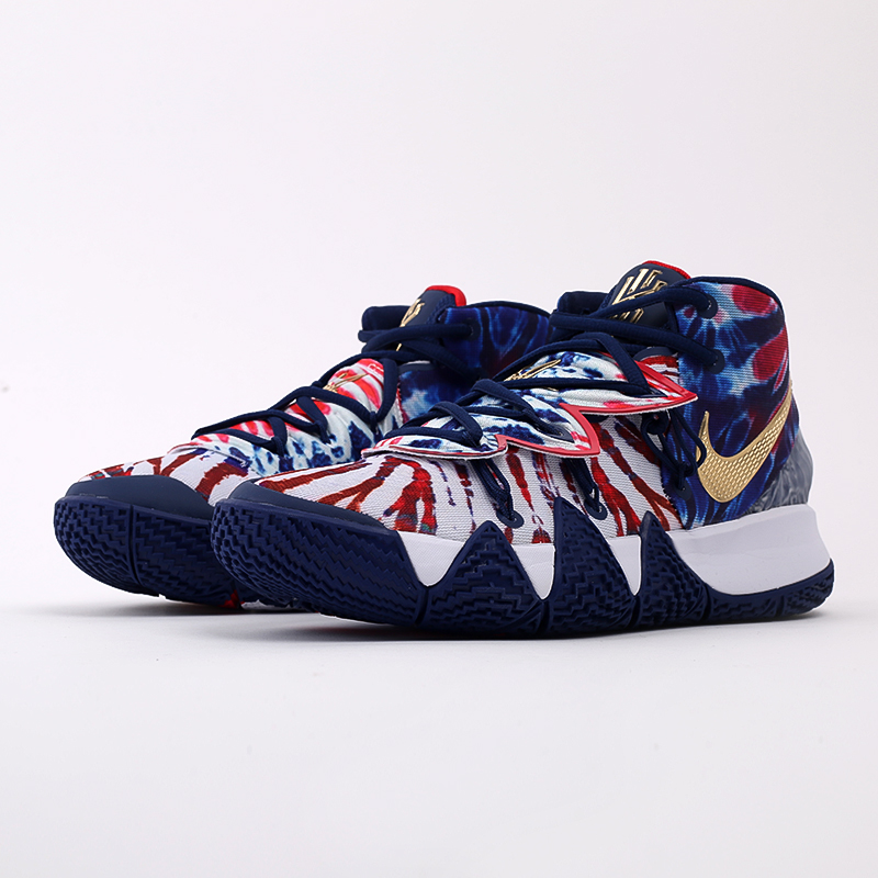 мужские синие баскетбольные кроссовки Nike Kybrid S2 CQ9323-400 - цена, описание, фото 6