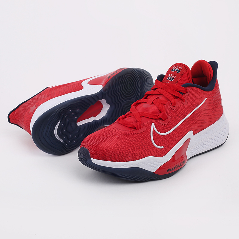 мужские красные баскетбольные кроссовки Nike Air Zoom BB NXT CK5707-600 - цена, описание, фото 3