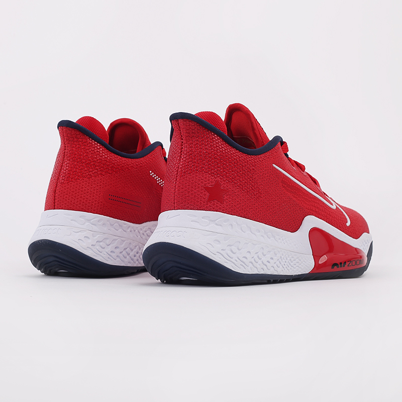мужские красные баскетбольные кроссовки Nike Air Zoom BB NXT CK5707-600 - цена, описание, фото 5