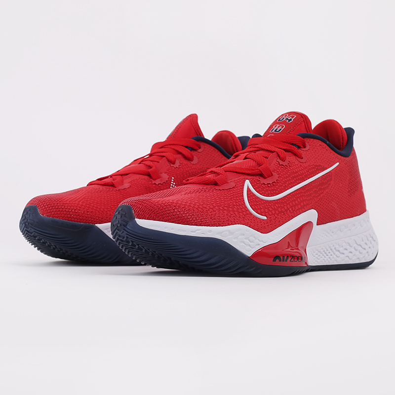 мужские красные баскетбольные кроссовки Nike Air Zoom BB NXT CK5707-600 - цена, описание, фото 2