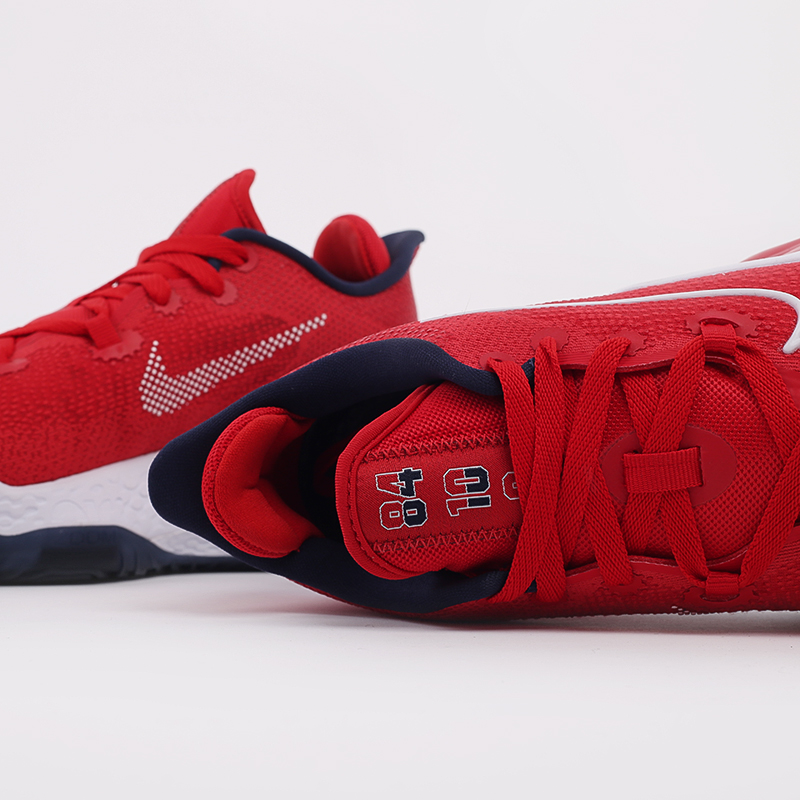 мужские красные баскетбольные кроссовки Nike Air Zoom BB NXT CK5707-600 - цена, описание, фото 7