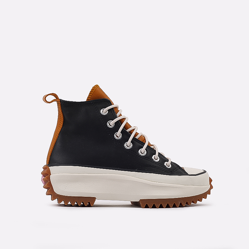 женские черные кеды Converse Run Star Hike Hi 568649 - цена, описание, фото 1