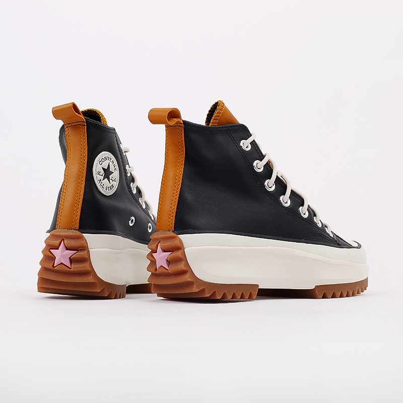 женские черные кеды Converse Run Star Hike Hi 568649 - цена, описание, фото 3