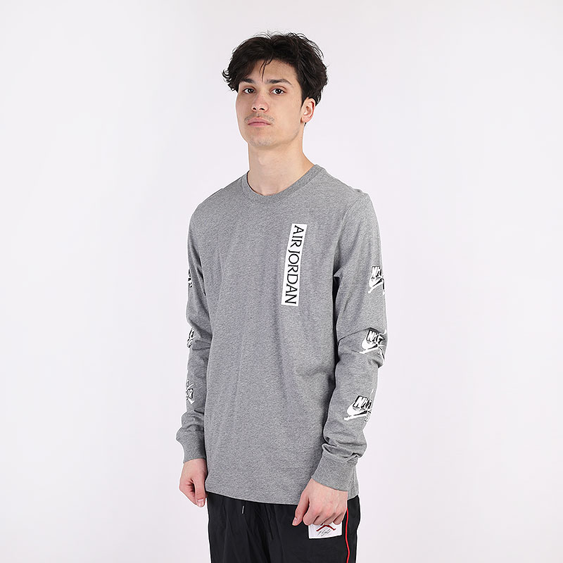 Лонгслив Jordan Jumpman Classics LS (CN3504-091)  - цена, описание, фото 1