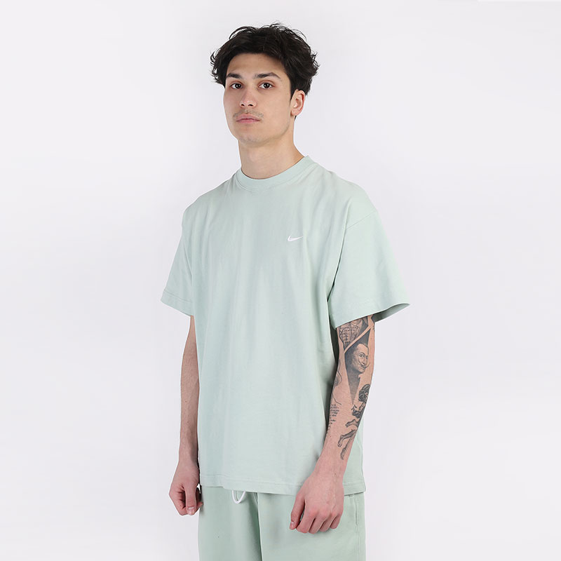 мужская зеленая футболка Nike Nikelab NRG Tee CV0559-321 - цена, описание, фото 1