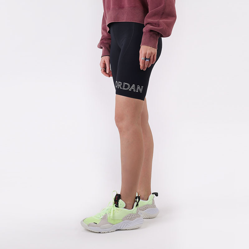 женские черные шорты  Jordan Utility Bike Shorts CU4054-011 - цена, описание, фото 1