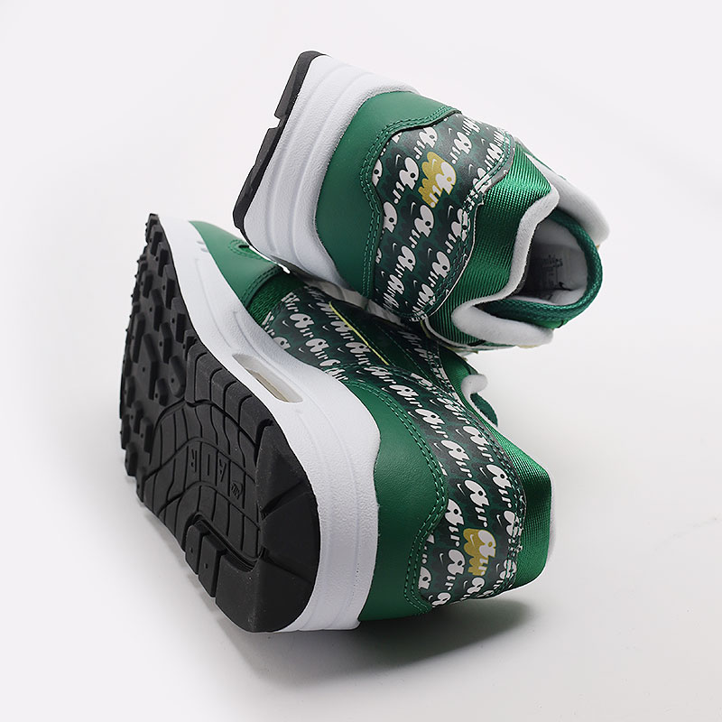 

Кроссовки Nike, Зеленый, Air Max 1 PRM