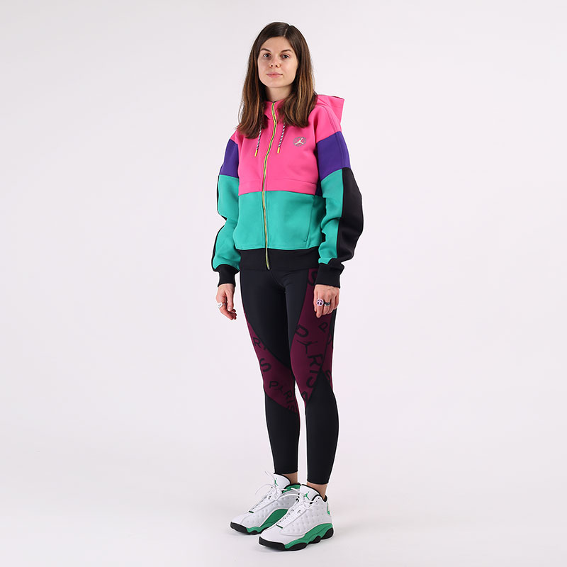 women's fleece hoodie jordan winter utility