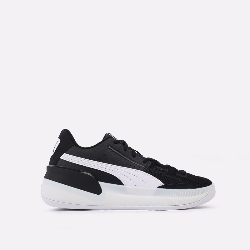 мужские черные баскетбольные кроссовки PUMA Clyde Hardwood Team 19445402 - цена, описание, фото 1