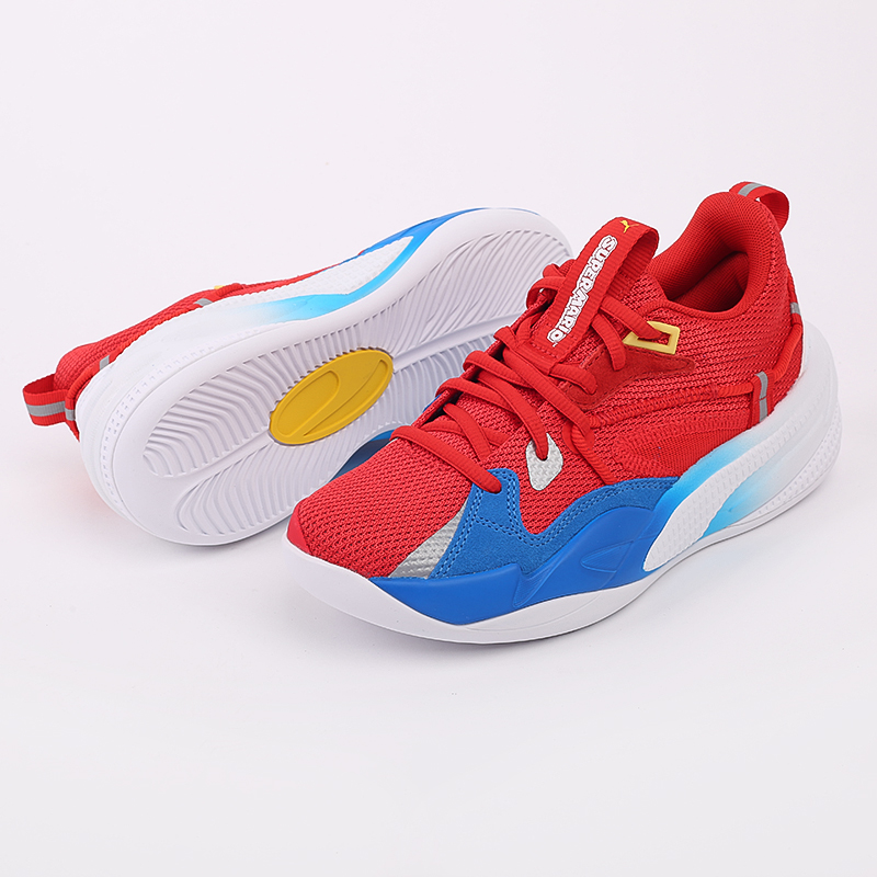  красные баскетбольные кроссовки PUMA RS-Dreamer Super Mario 64 19460601 - цена, описание, фото 5