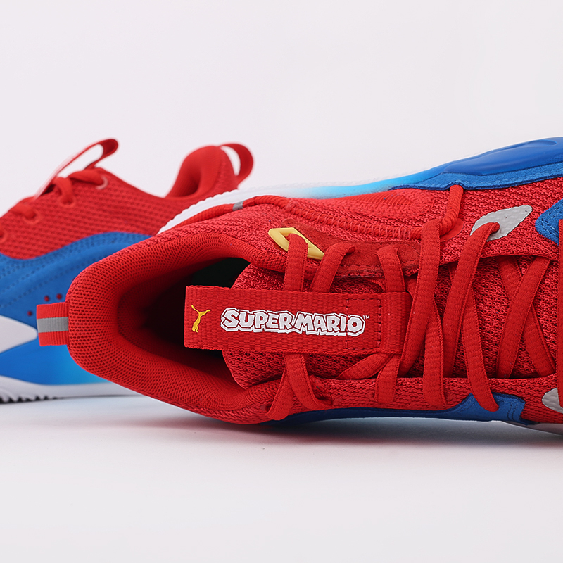  красные баскетбольные кроссовки PUMA RS-Dreamer Super Mario 64 19460601 - цена, описание, фото 7