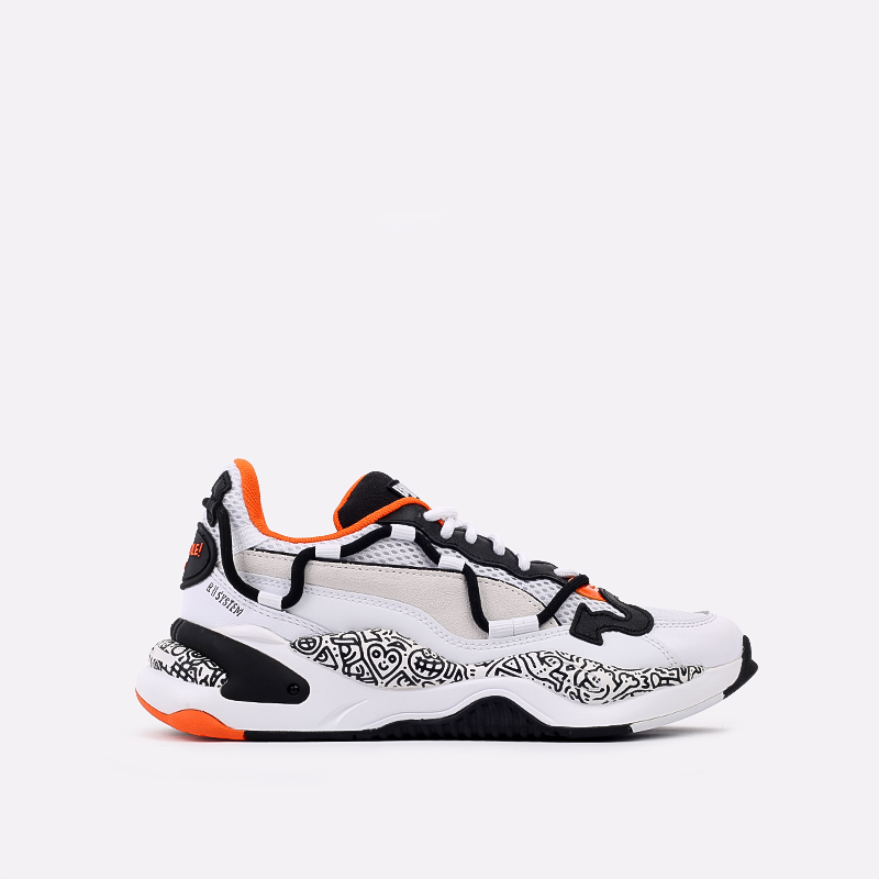  белые кроссовки PUMA RS-2K x Mr. Doodle 37421301 - цена, описание, фото 1