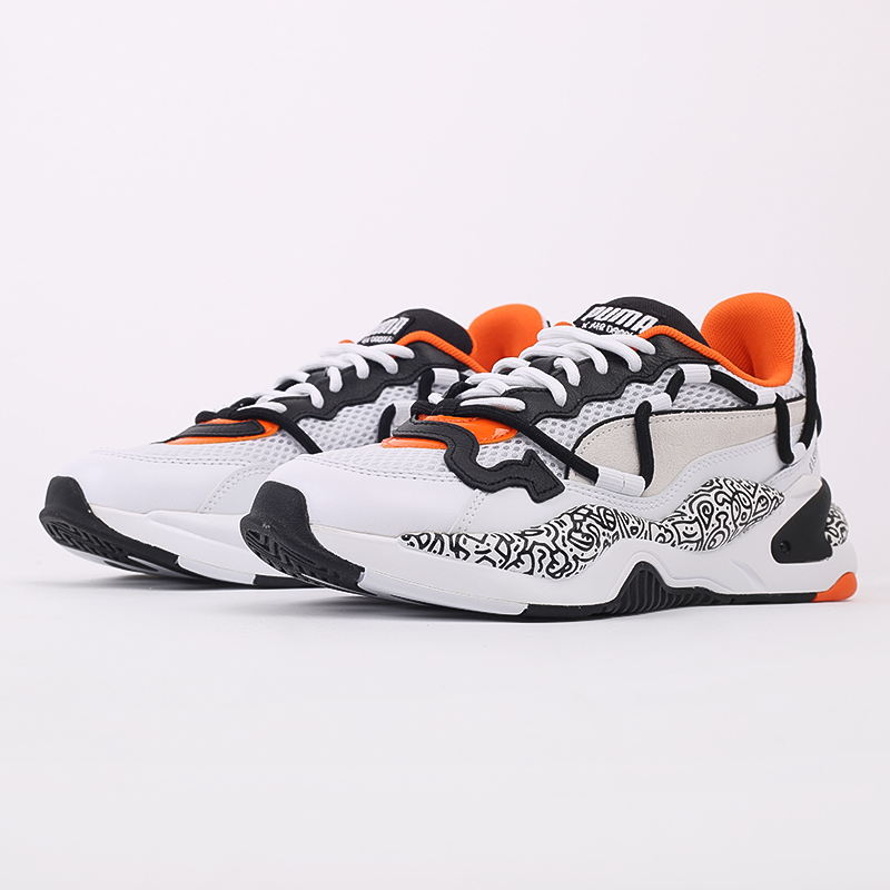  белые кроссовки PUMA RS-2K x Mr. Doodle 37421301 - цена, описание, фото 2