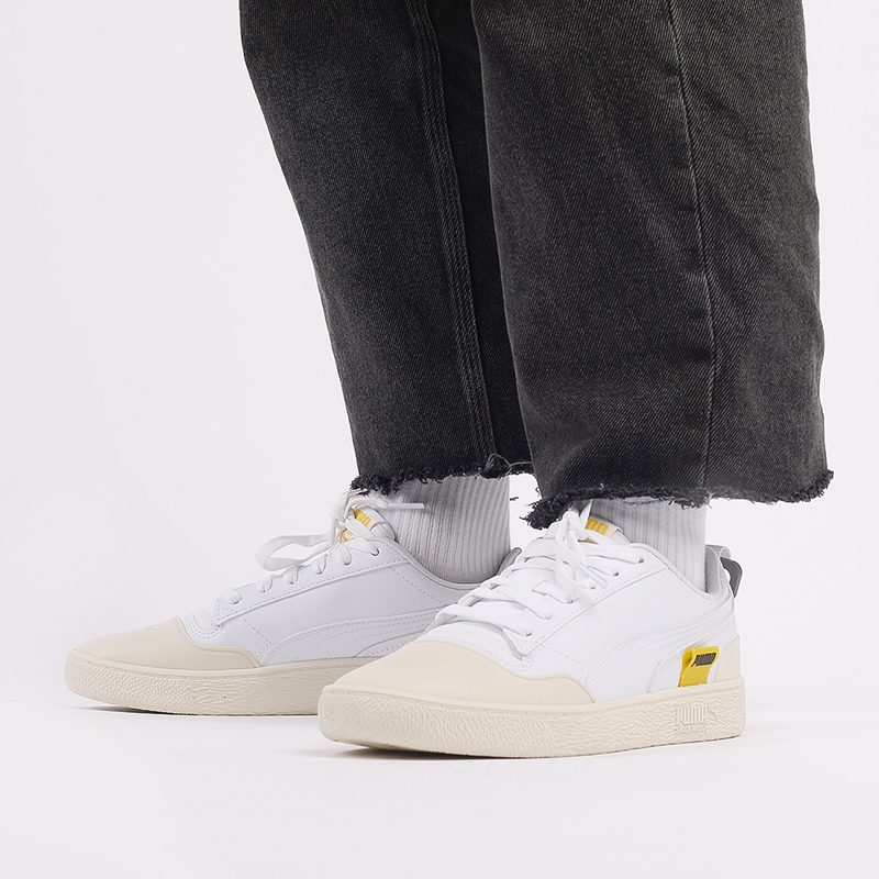 мужские белые кроссовки PUMA Ralph Sampson CSM 37434401 - цена, описание, фото 10