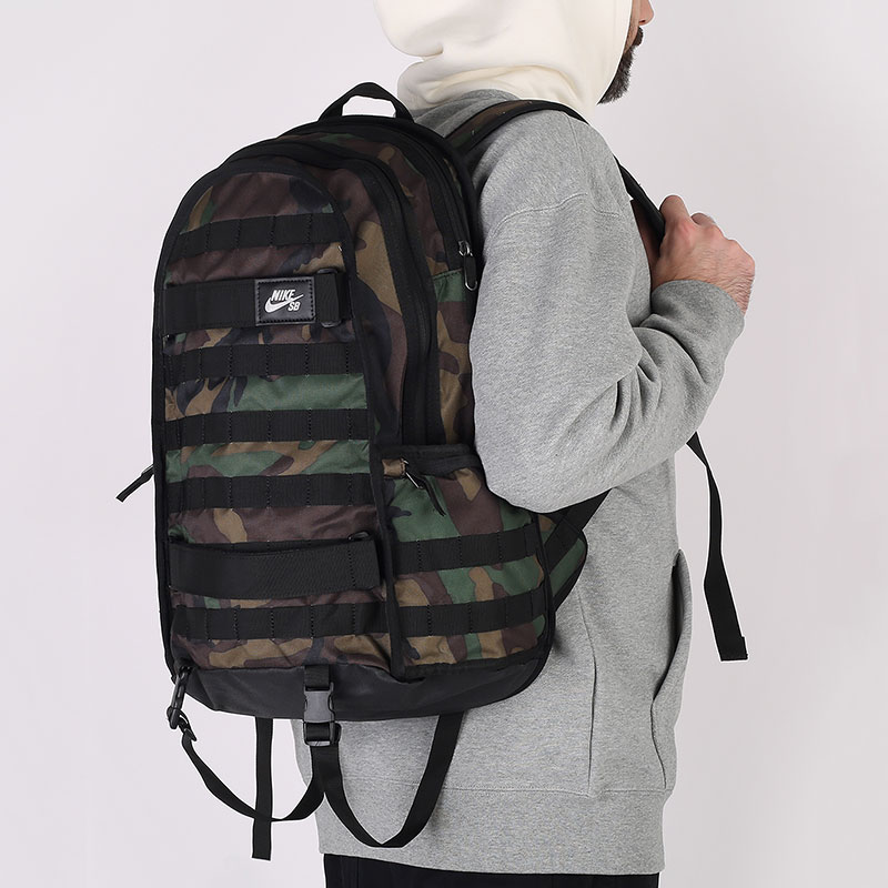 

Рюкзак Nike SB, Зеленый, RPM Skate Backpack 26L