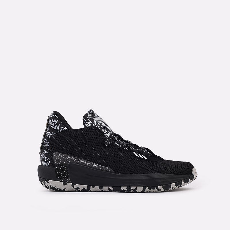  черные баскетбольные кроссовки adidas Dame 7 FX6615 - цена, описание, фото 1
